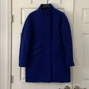 J. CREW COCOON COAT IN ITALIAN STADIUM-CLOTH WOOL